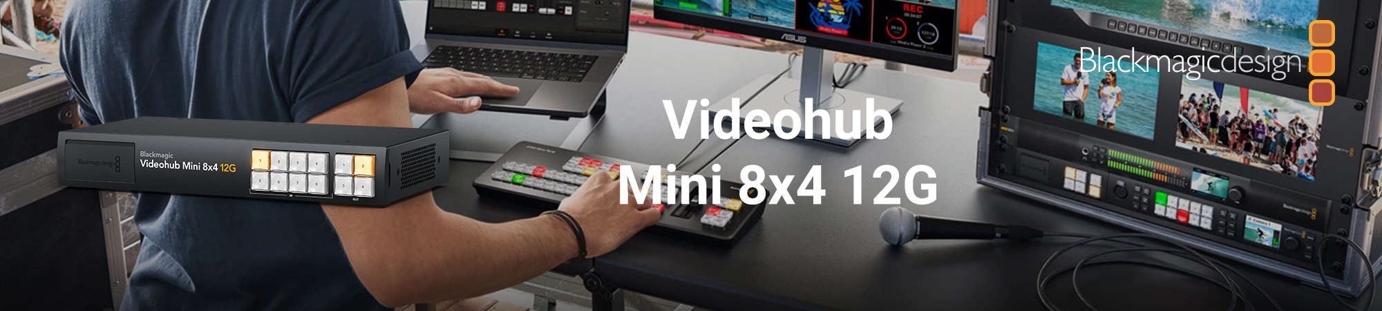 Blackmagic Videohub Mini 8×4 12G_Slider_Ext